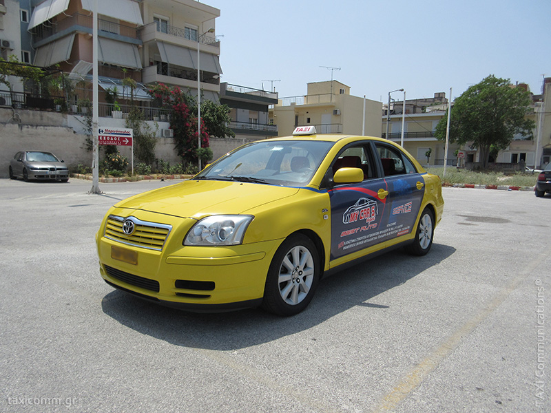 Διαφήμιση σε ταξί - taxi ad, My Car's Expert 2016, by TAXI Communications Advertising Agency - taxicomm.gr